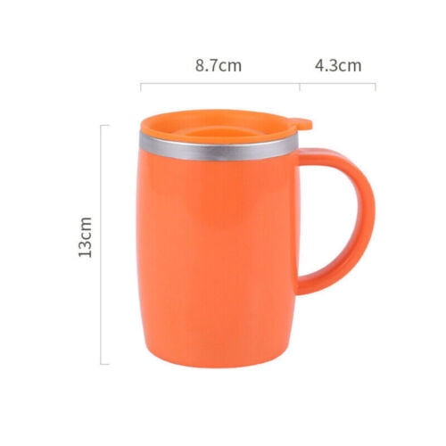 Stainless Steel Thermos Mug Tea Coffee Thermal Cup Range Travel Mug Insulated