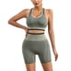 thumbnail image 1 of Ropa interior deportiva para mujer, a prueba de golpes, entrenamiento para correr, chaleco de Yoga, ropa interior hermosa, conjunto de pantalones cortos con sujetador elástico para Fitness Fridja  nalpqowj64198, 1 of 9