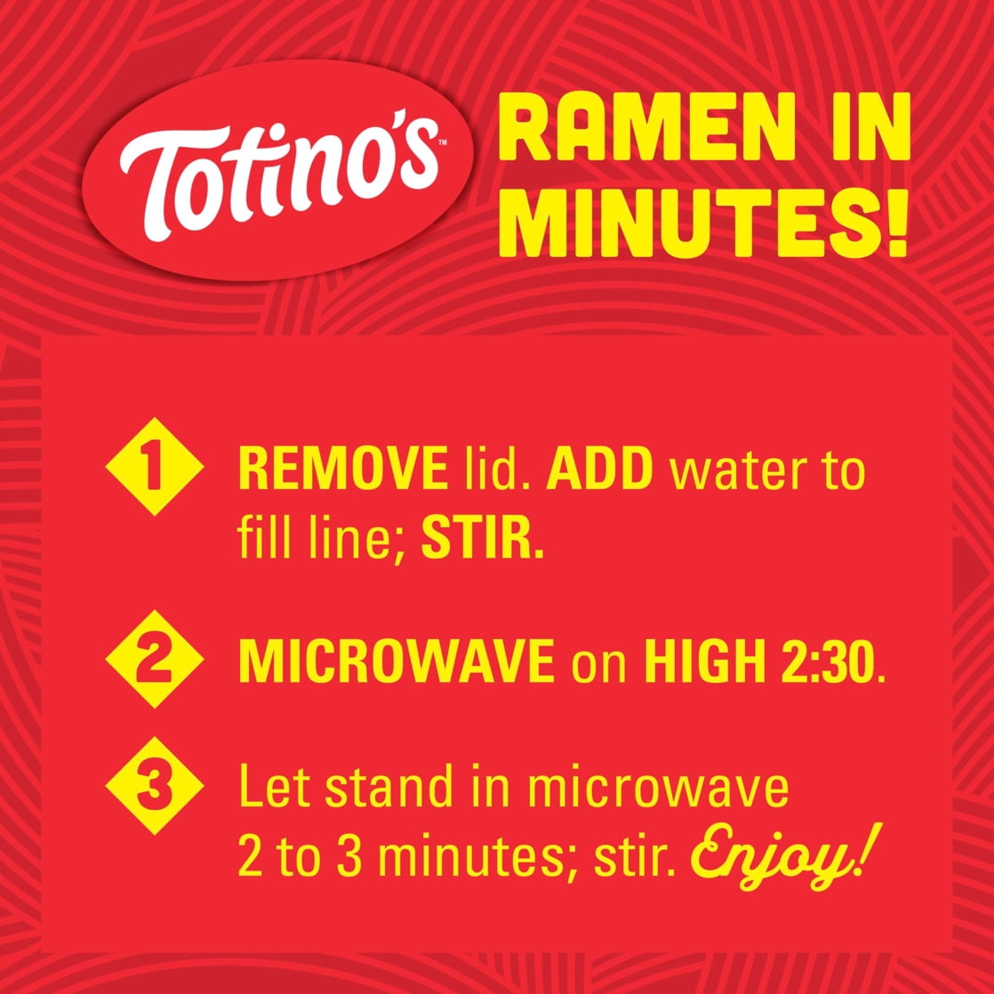 Totino's Ramen Noodles, Cheese Pizza Flavor, Microwave Soup Cup, 2.12 oz