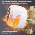 thumbnail image 4 of Intelligent leak proof controller,Water Shut-off Valve Compatible With App Modes/water And Valve Support App And Alarm App Modeswater And Ball Valve Cousopo Dsfen 1/2in(dn15) Motorized, 4 of 6