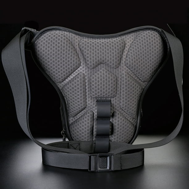Bolsa de motocicleta, bolsa de cadera para motocicleta, bolsa de pierna de utilidad impermeable de Color sólido