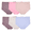 6 Pack - Assorted, variant on Fruit of the Loom Women's Breathable Underwear, Cotton Stretch Mesh Panties, Multipacks