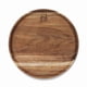 thumbnail image 5 of Nvzi Bandeja circular de madera, ideal para mesas de centro, alimentos y restaurantes, 15 cm x 1,5 cm, 1 unidad., 5 of 5