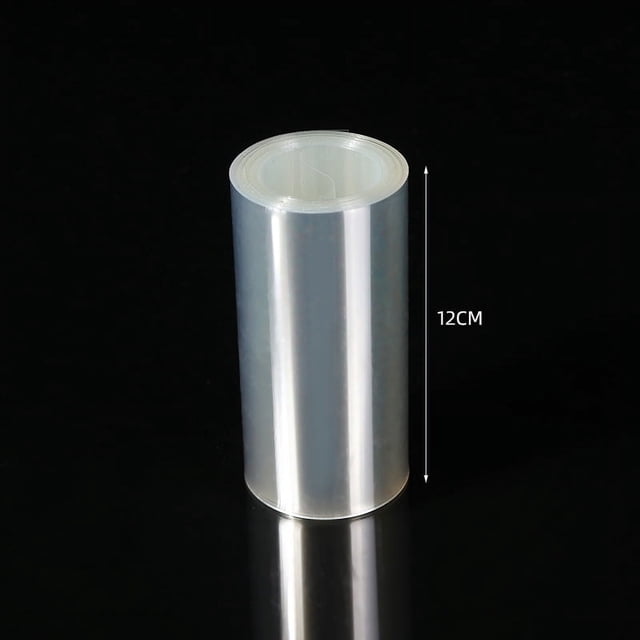 Envase de plástico PET grueso para hornear con borde de mousse transparente y borde duro para decoración de tartas de cumpleaños