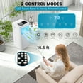 thumbnail image 3 of Costway 6000BTU (10000 BTU ASHRAE) Portable Air Conditioner3-in-1 AC Unit with Cool Fan Dehum Sleep Mode, 3 of 11