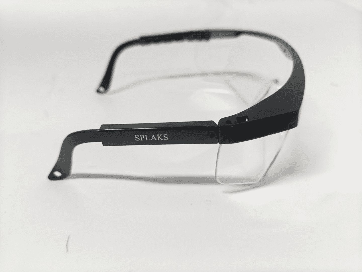 SPLAKS Protective Eyewear, Adjustable Leg Protective Eyewear Industrial-Grade Eye Protection for Work & DIY