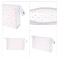 thumbnail image 3 of 1 Pc Women Durable Flower Cosmetic Bag for Vacation Outdoor Activities Gym Pink EVA, 3 of 4