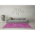 thumbnail image 3 of Ahgly Company Indoor Round Persian Pink Traditional Area Rugs, 3' Round, 3 of 4