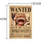 thumbnail image 1 of Bandai, figura de acción de Anime de una pieza, carteles Vintage, decoración de pared de salón para habitación de niños, pinturas de Anime, pegatinas, juguetes, regalo Tan Jianjun unisex, 1 of 2