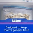 thumbnail image 5 of Ziploc Brand Pint Freezer Bags, with Grip 'n Seal Technology, 20 Count, 5 of 15