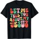 thumbnail image 1 of Playera Cristiana de Mujer "Déjame Hablarte de Mi Jesús", Talla Extra Grande, Diseño Navideño, 1 of 7