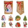 thumbnail image 1 of Bolsas Regalo Arte Con Diamantes Juego Pintura DIY Navidad 8 Uds., 1 of 9