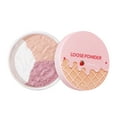 thumbnail image 2 of Loose Powder Powder Oil Setting Powder Powder Brightening Powder Pearlescent Powder Three Color Powder, Loose White, 2 of 9