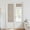 Taupe, variant on 100% Blackout French Door Curtain with Adhesive Top & Magnetic Lift, No Drill Cordless Roman Shade for Doors, W24 x L72 in, Faux Linen Privacy & Thermal Shade for Living Room Kitchen, 1 PC