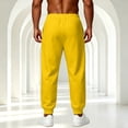 thumbnail image 4 of Men's Baggy Sweatpants Wide Leg Drawstring Sweat Pants, Casual Lounge Joggers with Pockets Slacks S, 4 of 5