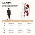 thumbnail image 2 of Christmas smile bunny Pajama Pants Women - Soft Breathable Sleep & Lounge Pants for Women, Comfy Casual Pj Pants Bottoms with Pockets, 2 of 7