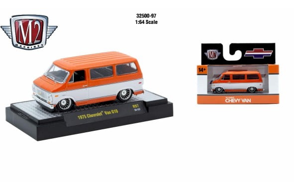 1976 Chevrolet Van G10 ミニカー 1976 Chevrolet Van G10 ミニカー M2 MACHINES 1976 CHEVROLET