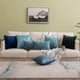 thumbnail image 4 of Decorative Striped Velvet Throw Pillow Covers Soft Solid Cushion Covers Square Pillowcases for Bed Sofa Couch Car Living Room 2 Pieces 18x18inch 45x45, 4 of 4