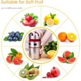 thumbnail image 4 of Manual Citrus Juicer for Home, Citrus Juicer Fruit Juice Extractor, Stainless Steel Manual Citrus Juicer, Fruit Juicer and Lemon Squeezer, Home Use Manual Juicer, 4 of 5