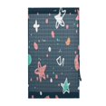 thumbnail image 4 of Hand Drawn Stars Door Side Curtain 54x40in Privacy Shade UV Protection Rod Pockets, 4 of 10