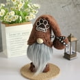 thumbnail image 4 of KYAIGUO Faceless Plush Doll Swedish Santa Gnome Figurines Festival Decorative Standing Dwarf for Party Birthday Christmas Ornament, 4 of 5