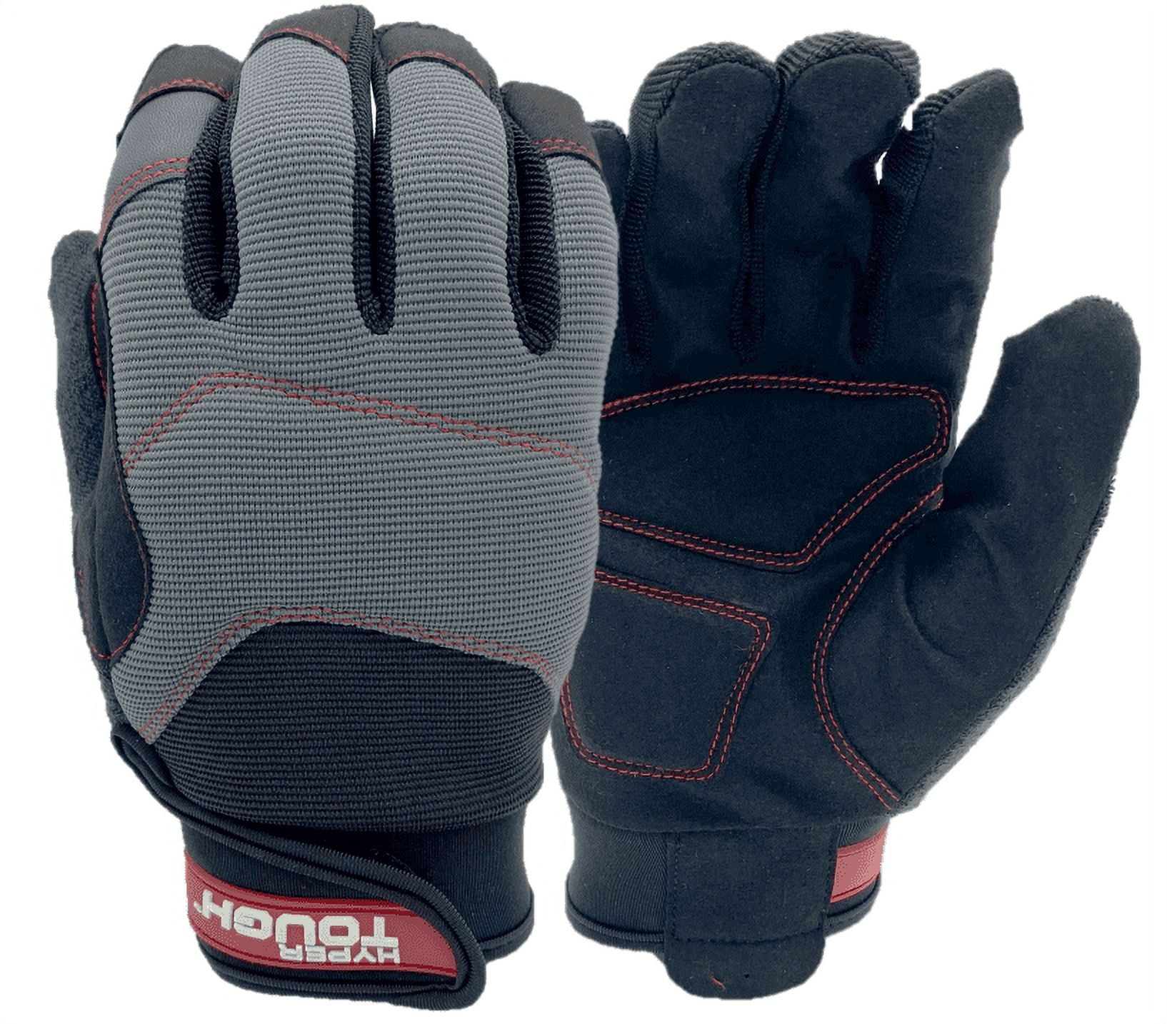 Hyper Tough Anti-Vibration Men's Work Glove - Size XL