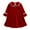 Red, variant on Esaierr Girls Fleece Nightgowns Pajamas Dress Mid Length Version Dress Sleepwear Baby Dress Pajamas Bathrobe Toddlers Fleece Nightgowns Pajamas Dress