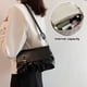 thumbnail image 4 of Bolso de mensajero de moda de PU bolso de axila de un solo hombro informal simple de primavera, 4 of 5
