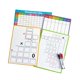 thumbnail image 4 of Tablero de 4 piezas, tabla de multiplicación de división de borrado en seco, pizarra de 8.3 "x 11.2" Times de estudiantes para niños para el, 4 of 9
