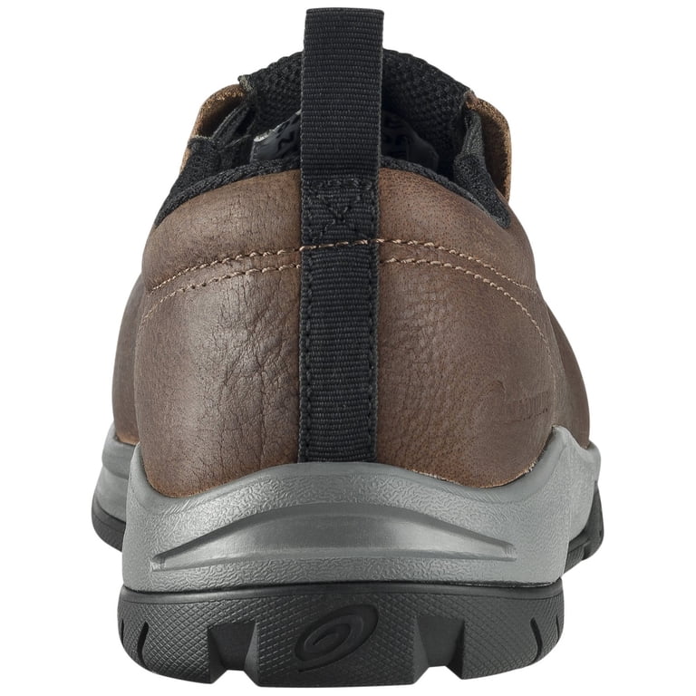 Nautilus men’s steel toe work shoes, slip on ESD, size 12 wide, brown N1657 Nautilus Men main image 2