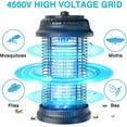 thumbnail image 3 of Bug Zapper 20W 4500V Mosquito Zapper Indoor Electric Bug Zapper Outdoor, High Powered Mosquito Killer for Home Backyard Patio, 3 of 7