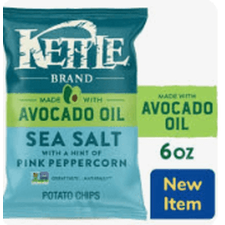 Kettle Brand Made With Avocado Oil Sea Salt Pink Peppercorn Chips