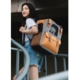 thumbnail image 2 of Large Capacity Pet Backpack for Cats & Small Dogs, Ventilated Travel Carrier with Reflective Strip, Foldable Design, 32x22x42cm, 2 of 13