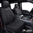 thumbnail image 2 of Fundas de Asiento Aierxuan AX YGPK QP BLACK para Ford F150 F250 F350 F450 Crew Cab Cuero Sintetico Impermeable, 2 of 5