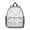 Fireman and Bucket, variant on Fireman and Bucket White Pattern Backpack for School, Cute School Bag with Adjustable Shoulder Straps and Padded Back, 13.8"x11.4"x6"