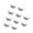 round, variant on 10Pcs Rubber Sink Overflows Rings Cover Kitchen Sink Washbasin Drain Seal Stopper Bathtub Drain Caps Bathroom Accessories