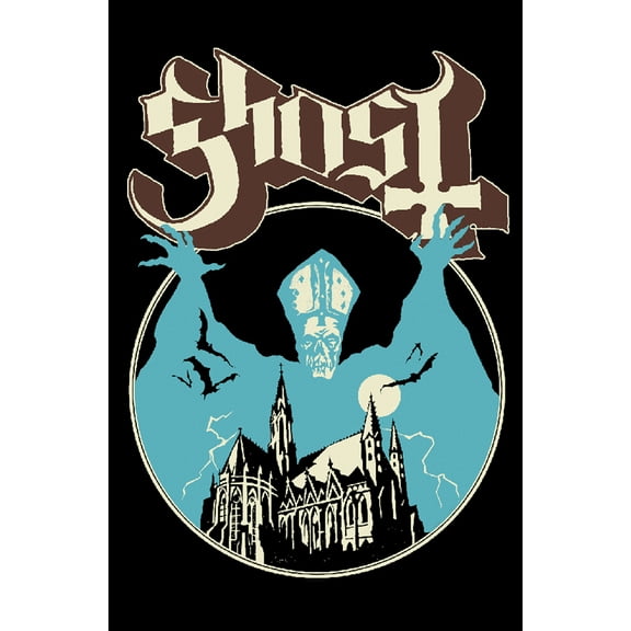 Ghost Opus Eponymous Textile Poster
