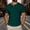 Army Green, variant on COSFO Henley Polo Shirt Men White Short Sleeve Waffle Tops Moisture Wicking Slim Fit Performance Mens Classic T-Shirt