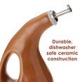 thumbnail image 4 of Rachael Ray 51978 Cucina Ceramics EVOO Olive Oil Bottle Dispenser with Spout - 24 Ounce,Orange, 4 of 9