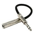 thumbnail image 2 of 20cm .35mm 1/4 pulg. Estéreo a Cable de extensión de sonido uxili Convertidor de alambre shamjiam Cable de audio portátil, 2 of 7