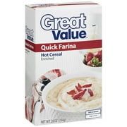 Great Value Quick Farina Hot Cereal, 28 oz