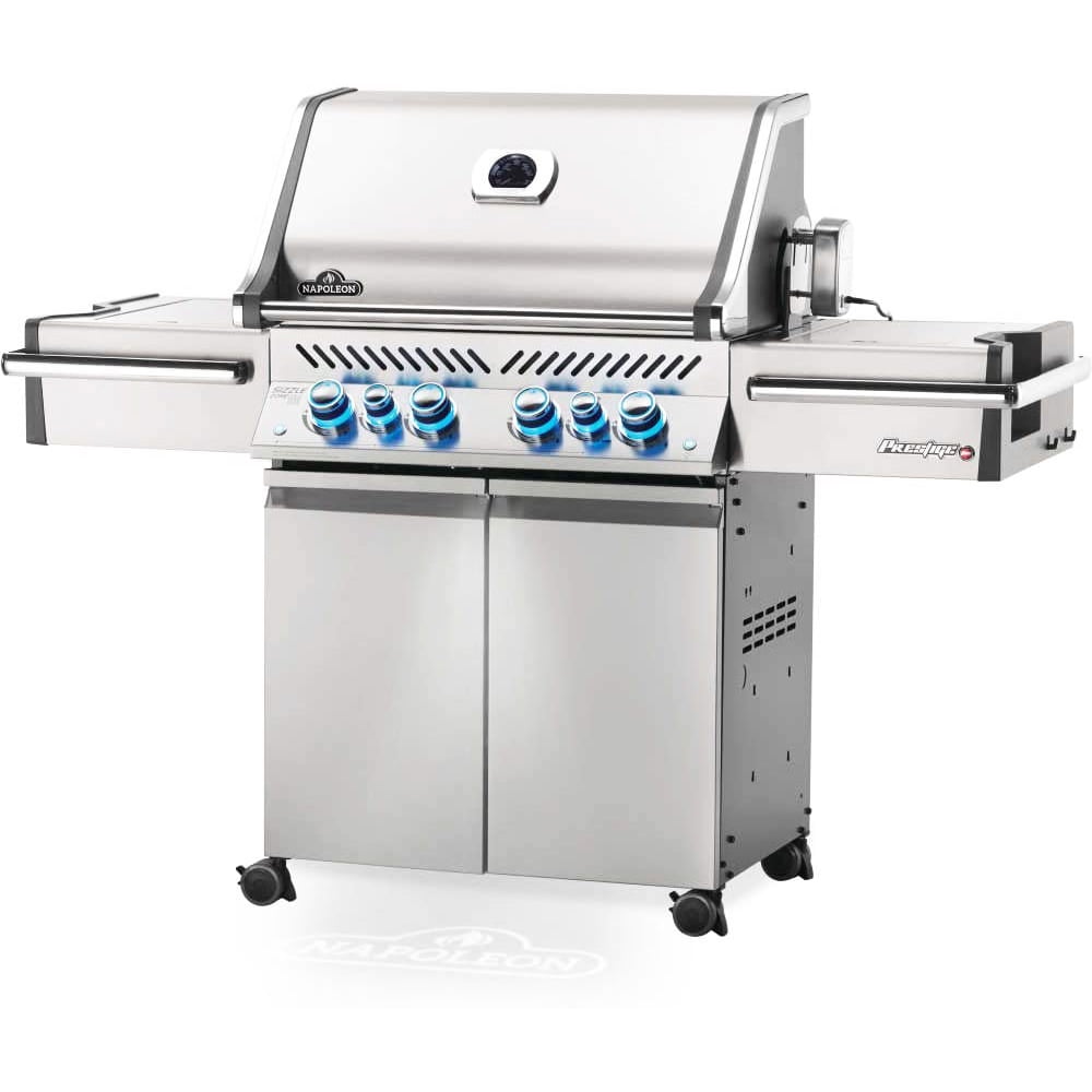 Absurd Roos moeder Napoleon Prestige Pro 500 Propane Gas Grill With Infrared Rear Burner And  Infrared Side Burners - Walmart.com