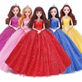 thumbnail image 1 of JM Barbie Fashion Costume, 5 piezas, 5 accesorios para muñecas, para Ch JM, 1 of 5