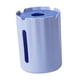 thumbnail image 1 of Dispensador de pañuelos faciales, portarrollos de papel y caja de pañuelos de escritorio moderna Azul, 1 of 9