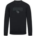 thumbnail image 2 of Men's Levelwear Black Cleveland Guardians Zane Darkmoon Pullover Sweatshirt, 2 of 3