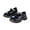 Black, variant on Girl's Leather Shoes Solid Color Low Heel Casual Versatile Princess Shoes Shoes Pearl Student Performance Shoes