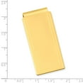 thumbnail image 3 of Gold-plated Kelly Waters Engraved Edge Plain Hinged Money Clip; for Adults and Teens; for Women and Men, 3 of 3