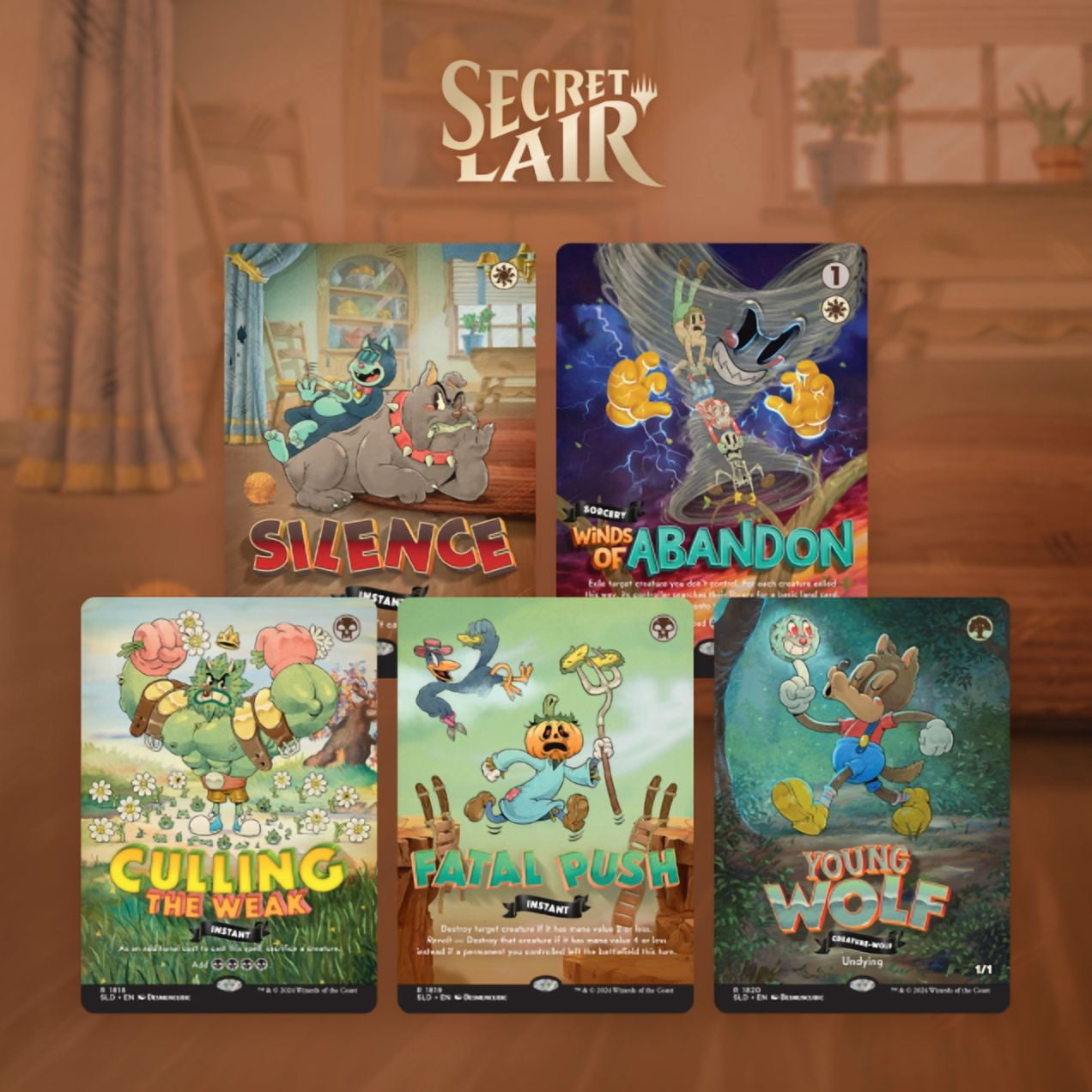 Magic the Gathering Secret Lair x Sonic the Hedgehog