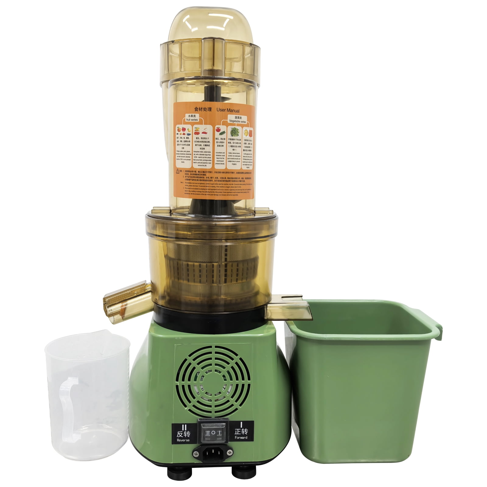 Slow Juicer Cold Press Machine for Fruit and Vegetable Juice Extraction Machine