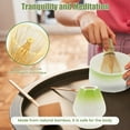 thumbnail image 4 of HLONK 8 Pcs Matcha Whisk Set Complete Matcha Kit with Bamboo Matcha Whisk Ceramic Whisk Holder Elegant Matcha Set Practical Matcha Making Kit for Matcha Lovers and Tea Lovers, 4 of 9